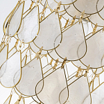 Подвесной светильник с декором из натуральной морской ракушки Iridescent Light варинант исполнения - 8 | Loft Concept в Ульяновске