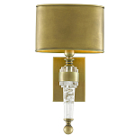 Бра с овальным абажуром на прозрачном основании Masculinity варинант исполнения - 2 | Loft Concept в Ульяновске