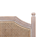 Изголовье кровати коричневое с обивкой из ротанга Olivia Headboard варинант исполнения - 2 | Loft Concept в Ульяновске