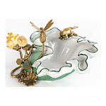 Чаша фигурная с обитателями леса и цветами Eden Garden варинант исполнения - 2 | Loft Concept в Ульяновске