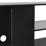 ТВ-тумба из металла с 2-мя дверцами и полками Damian Metal TV Stand варинант исполнения - 4 | Loft Concept в Ульяновске