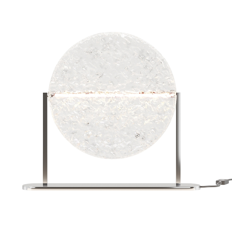 Настольный светильник Mangata 3000К 7Вт Хром Прозрачный в Ульяновске | Loft Concept 