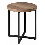 Стол журнальный круглый в стиле лофт Urban Style Space варинант исполнения - 1 | Loft Concept в Ульяновске