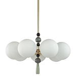 Люстра со вставками из керамики SkyEast 7 ламп варинант исполнения - 1 | Loft Concept в Ульяновске