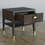 Прикроватная тумбочка с ящиком Elsa Dreams Walnut варинант исполнения - 2 | Loft Concept в Ульяновске