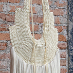 Аксессуар настенный в Эко стиле Белый wall decor White dress варинант исполнения - 1 | Loft Concept в Ульяновске