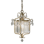 Люстра подвесная со стеклянными подвесками Feiss варинант исполнения - 1 | Loft Concept в Ульяновске