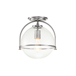 Потолочный светильник с прозрачным стеклянным шаром с эффектом пузырьков Hinkley варинант исполнения - 7 | Loft Concept в Ульяновске