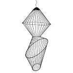 Подвесной светильник из металла Figured Beam варинант исполнения - 1 | Loft Concept в Ульяновске