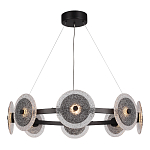 Люстра с плафонами из фактурного двойного стекла Heterochromia варинант исполнения - 4 | Loft Concept в Ульяновске