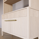 Стеллаж Primo с ящиками Светлый дуб  варинант исполнения - 4 | Loft Concept в Ульяновске