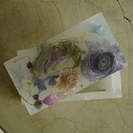 Шкатулка из эпоксидной смолы с цветами белая Epoxy Resin Rectangular Box White варинант исполнения - 2 | Loft Concept в Ульяновске