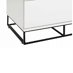 Комод белый с 3-мя ящиками Strict Lines  варинант исполнения - 4 | Loft Concept в Ульяновске