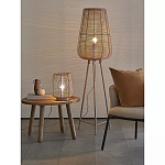 Торшер с плетеным металлическим плафоном Wicker Iron Lamp варинант исполнения - 4 | Loft Concept в Ульяновске