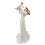 Статуэтка фарфоровая Девушка с ребенком Charming Statuette варинант исполнения - 2 | Loft Concept в Ульяновске