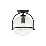 Потолочный светильник с прозрачным стеклянным шаром с эффектом пузырьков Hinkley варинант исполнения - 1 | Loft Concept в Ульяновске