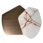 Столик журнальный Promontory с мрамором варинант исполнения - 2 | Loft Concept в Ульяновске