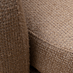 Кресло вращающееся черно-золотая рогожка Julia Armchair Golden Belt варинант исполнения - 3 | Loft Concept в Ульяновске