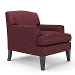 Мебельная ткань Шенилл бордовый цвет 138 см T4-38 варинант исполнения - 9 | Loft Concept в Ульяновске