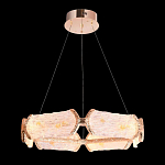 Люстра кольцевая с текстурным природным рисунком IceFlame варинант исполнения - 3 | Loft Concept в Ульяновске