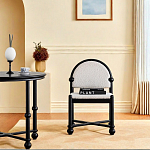 Дизайнерский стул деревянный с полукруглой спинкой Highquality варинант исполнения - 3 | Loft Concept в Ульяновске