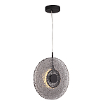 Подвесной светильник из дымчатого фактурного двойного стекла Heterochromia варинант исполнения - 3 | Loft Concept в Ульяновске