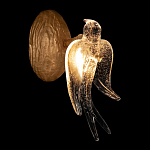 Бра с прозрачной стеклянной фигуркой птички Serip Voa варинант исполнения - 4 | Loft Concept в Ульяновске