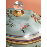 Ваза с крышкой и цветочным узором Genuine Chinese Classics варинант исполнения - 3 | Loft Concept в Ульяновске