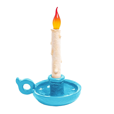 Настольная лампа Seletti Bugia light blue Настольная лампа Seletti Bugia light blue