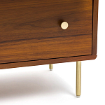 Комод с 6-ю ящиками с декором из ротанга Degarmo Chest of Drawers варинант исполнения - 4 | Loft Concept в Ульяновске