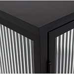 Сервант двухдверный с рифленым стеклом The Keeper варинант исполнения - 3 | Loft Concept в Ульяновске