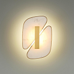 Бра с мраморными вставками Marble Plates варинант исполнения - 3 | Loft Concept в Ульяновске