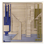 Аксессуар Геометрическая абстракция Figurative Beige Wall Hangings варинант исполнения - 2 | Loft Concept в Ульяновске