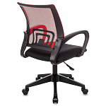 Офисное кресло с основанием из черного пластика Desk chairs Red варинант исполнения - 4 | Loft Concept в Ульяновске