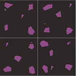 Плитка с узором Осколки варинант исполнения - 3 | Loft Concept в Ульяновске