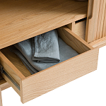 Буфет с двумя раздвижными дверцами Toinette Wooden Light Cupboard варинант исполнения - 4 | Loft Concept в Ульяновске