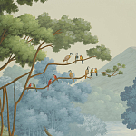 Обои ручная роспись African Savannah Eden варинант исполнения - 2 | Loft Concept в Ульяновске