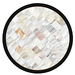 Бра в форме диска с перламутровыми прямоугольниками из морской ракушки Touch of Marine Charm варинант исполнения - 6 | Loft Concept в Ульяновске