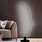 Напольный светильник Профиль Лица Face Contour варинант исполнения - 2 | Loft Concept в Ульяновске