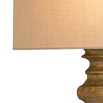 Бра светодиодное с тканевым абажуром на фигурном основании Undercut варинант исполнения - 1 | Loft Concept в Ульяновске