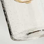 Бра с цилиндрическим прозрачным плафоном из стекла с пузырьками Elstead Lighting варинант исполнения - 5 | Loft Concept в Ульяновске