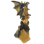 Декоративная статуэтка Дракон Green Gold Dragon Treasure Keeper Statuette варинант исполнения - 2 | Loft Concept в Ульяновске