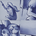 Плитка с рисунком Первый сон варинант исполнения - 3 | Loft Concept в Ульяновске