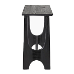 Консоль деревянная чёрная Black Tanner варинант исполнения - 2 | Loft Concept в Ульяновске