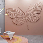 Барельеф BUTTERFLY варинант исполнения - 2 | Loft Concept в Ульяновске