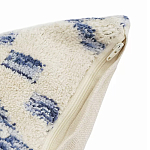 Чехол на подушку с узором в этно-стиле Blue Ikat варинант исполнения - 2 | Loft Concept в Ульяновске