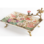 Блюдо фарфоровое Поле цветов Terra варинант исполнения - 2 | Loft Concept в Ульяновске