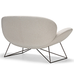 Дизайнерский двухместный диван Gio Ponti D.157.6  - DUE FOGLIE Sofa варинант исполнения - 6 | Loft Concept в Ульяновске