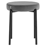 Табурет с мягким круглым сиденьем RIO Grey варинант исполнения - 2 | Loft Concept в Ульяновске