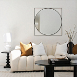 Зеркало в черной металлической раме Urban Style Mirror варинант исполнения - 4 | Loft Concept в Ульяновске